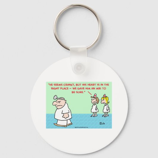 Herzrinne Schlüsselanhänger (Vorderseite)