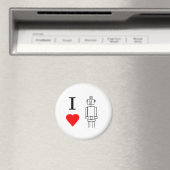 Herzroboter Magnet (In Situ (Geschirrspüler))