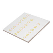 Herzrolle Fliese (Seite)