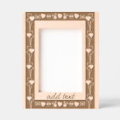 Herzromantischer Rahmen (Vorderseite)