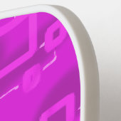 Herzrosa-Tint-Quadrate Pickleball-Paddel Pickleball Schläger (Linke Seite)