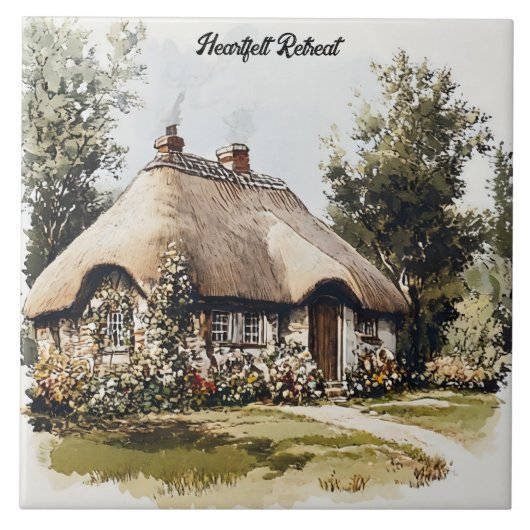 Herzrückfall Fliese (Vorderseite)