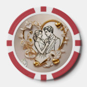 "Herz's Deep Desire" Pokerchips (Vorderseite)
