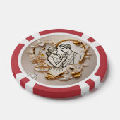 "Herz's Deep Desire" Pokerchips (Einzeln)
