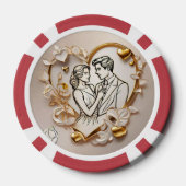 "Herz's Deep Desire" Pokerchips (Rückseite)