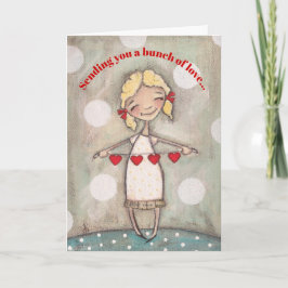 Herzsaiten - Geburtstagskarte Karte