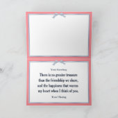 Herzschätze Feiertagskarte (Innenseite)