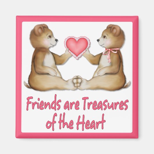 Herzschätze Magnet (Vorne)