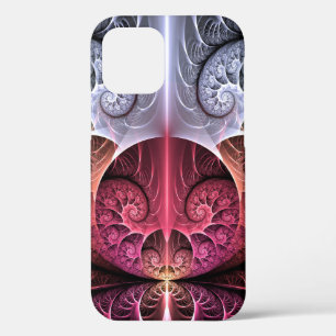 Herzschlag, abstrakte surreal fantastische fraktal Case-Mate iPhone hülle