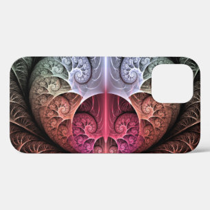 Herzschlag, abstrakte surreal-fantastische Fraktal Case-Mate iPhone Hülle