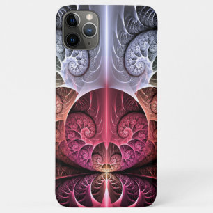 Herzschlag, abstrakte surreal fantastische Fraktal Case-Mate iPhone Hülle