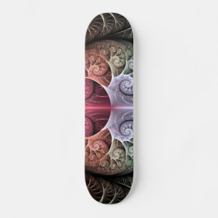 Herzschlag, abstrakte surreal fantastische fraktal skateboard