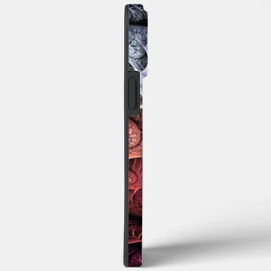 Herzschlag, Abstrakter surrealer Fantasiebezeichnu Case-Mate iPhone Hülle (Rückseite / Rechts)