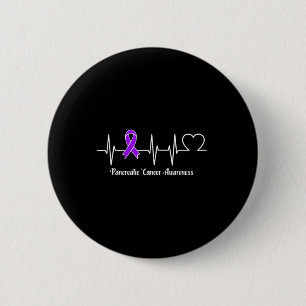 Herzschlag Bauchspeicheldrüsenkrebs Button