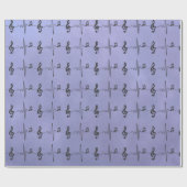 Herzschlag des Klangs Geschenkpapier (Flach)