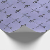 Herzschlag des Klangs Geschenkpapier (Ecke)