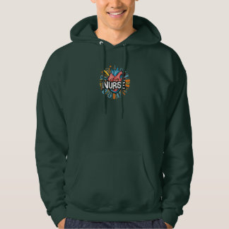 Herzschlag einer Krankenschwester Hoodie