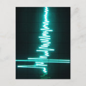 Herzschlag - EKG Postkarte (Vorderseite)