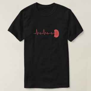 Herzschlag - EKG Pulsfrequenz Dialyse T-Shirt