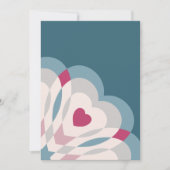 Herzschlag Feiertagskarte (Vorderseite)