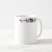 Herzschlag Fotograf Kamera Fotografie Kaffeetasse (VorderseiteRechts)