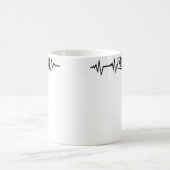 Herzschlag Fotograf Kamera Fotografie Kaffeetasse (Mittel)