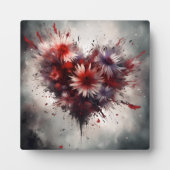 Herzschlag Fotoplatte (Vorderseite)