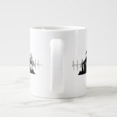 Herzschlag-Geburt-unikate-minimal-Jumbo-Tasse Jumbo-Tasse (Rückseite)