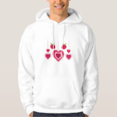 Herzschlag Hoodie (Vorderseite)