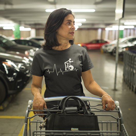 Herzschlag im Innenbereich T-Shirt