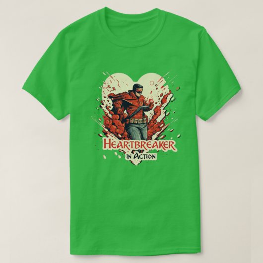 Herzschlag in Aktion 1 T-Shirt (Design vorne)