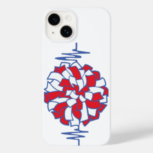Herzschlag-Jubel-Pom-Pom-Grafik Case-Mate iPhone 14 Hülle