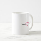 Herzschlag Kaffeetasse (VorderseiteRechts)