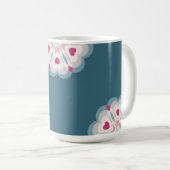 Herzschlag Kaffeetasse (VorderseiteRechts)