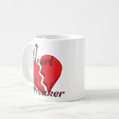 Herzschlag Kaffeetasse (Vorderseite Links)