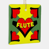 Herzschlag Keramikornament (Rechts)