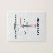 Herzschlag-Konjunkturbarometer des Lebens Puzzle (Horizontal)