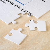 Herzschlag-Konjunkturbarometer des Lebens Puzzle (Seite)