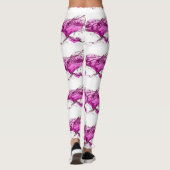 Herzschlag Leggings (Rückseite)