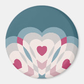 Herzschlag Magnet (Vorne)