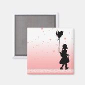 Herzschlag Magnet (Vorderseite/Rückseite)