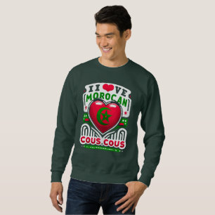 Herzschlag Marokkos: Feiern der Couscous-Liebe Sweatshirt