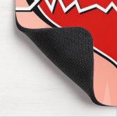 Herzschlag Mousepad (Ecke)