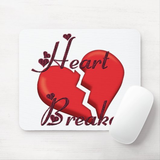 Herzschlag Mousepad (Mit Mouse)