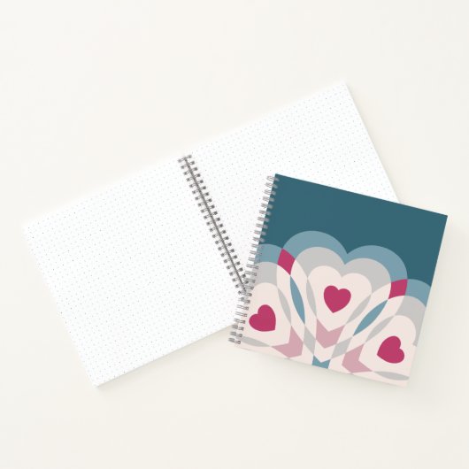 Herzschlag Notizblock (Innenseite)