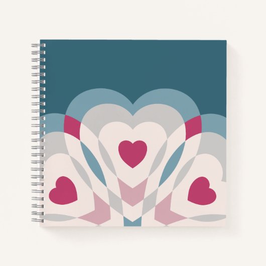 Herzschlag Notizblock (Vorderseite)