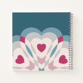 Herzschlag Notizblock (Rückseite)