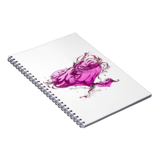 Herzschlag Notizblock (Rechte Seite)