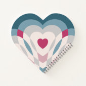 Herzschlag Notizblock (Rückseite)