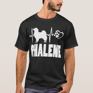 Herzschlag – Papillon - Bester Freund Hund T-Shirt